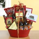 Microbrew Beer and Snacks Gift Basket