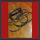 Red and Black Bracelet Set 2