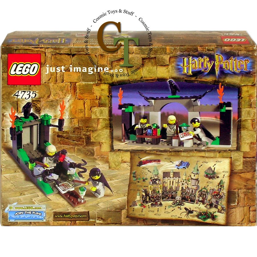 harry potter lego slytherin book