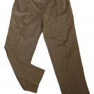 Mens Gray Multi Stripes JOS A BANKS Pleated Dress Pants 41 X 32 100% Wool