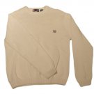 Mens Off White CHAPS RALPH LAUREN Pullover Sweater L Large 100% Cotton