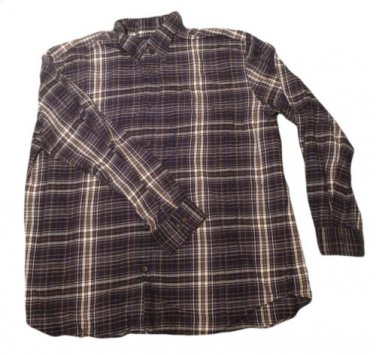 Mens Multi-Color ST JOHNS BAY Long Sleeve Shirt XXL 100% Cotton