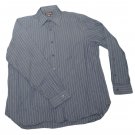 Mens Blue Gray MICHAEL KORS Button Down Shirt XL 100% Cotton