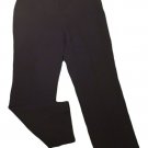 Womens Black JONES NEW YORK Dress Pants 12 X 29 1/4 100% Polyester
