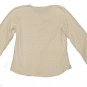 Womens White GAP Pullover Blouse Shirt M