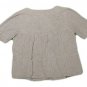 Womens Gray MOSSIMO SUPPLY CO Button Front Blouse Medium