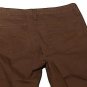 Womens Brown LEE Lower On The Waist Capris 8 X 19 1/4 Cotton Blend