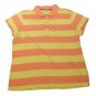 Womens Pink Yellow IZOD Pullover Blouse XL