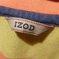 Womens Pink Yellow IZOD Pullover Blouse XL