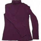 Womens Purple MERONA Turtleneck Blouse Shirt M/M