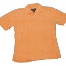 Womens Orange DENIM & CO Pullover Blouse Small NWOT