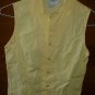 Womens Yellow CALVIN KLEIN Blouse Shirt  Small