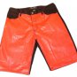 Mens Red Black BARE FOX Casual Shorts 40