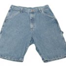 Mens Blue WRANGLER Carpenter Style Denim Shorts 32