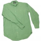 Mens Green DANIEL CREMIEUX Button Down Shirt Medium