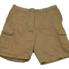 Mens Green VAN HEUSEN Casual Shorts 38 Rayon Polyester Blend