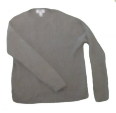 Mens Gray OLD NAVY Pullover Sweater XL  100% Cotton