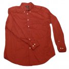 Mens Maroon DOCKERS Button Down Shirt Large