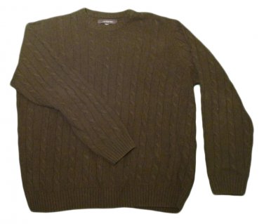 Mens Green CROFT & BARROW Pullover Sweater XL