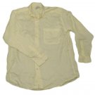 Mens Off White CLAIBORNE Button Down Shirt Large NWOT