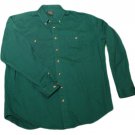 Mens Green SCANDIA WOODS Button Down Shirt XL
