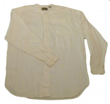 Mens Off White STRUCTURE Button Down Shirt XL