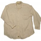 Mens Off White EDDIE BAUER Long Sleeve Shirt Large