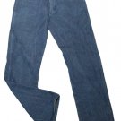 Mens Blue WRANGLER Denim Jeans 36 X 33 1/2 100% Cotton
