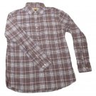 Mens Gray White Black SONOMA Button Down Shirt Large