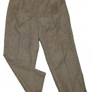 Womens Gray SAG HARBOR Dress Pants 16P X 28 1/2 Wool Blend