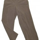 Womens Gray SAG HARBOR Stretch Dress Pants 16 X 28 1/2 Polyester Blend