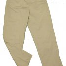 Womens Brown TALBOTS Wrinkle Resistant Casual Pants 10