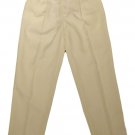 Womens Off White LEVIS STRAUS BEND OVER Pleated Casual Dress Pants 16