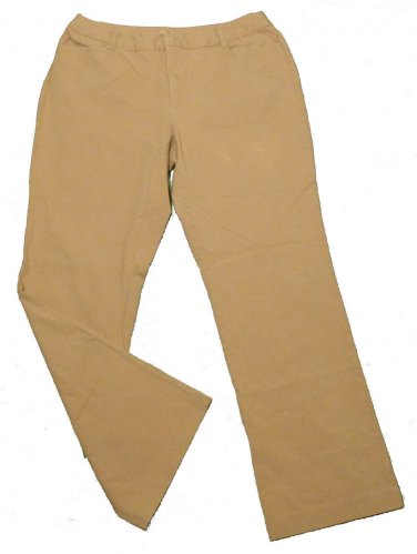 Womens Brown ST JOHN'S BAY Casual Stretch Pants 14