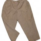 Womens Gray Maroon HARVE BENARD Dress Pants 22W