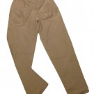 Womens Brown DOCKERS Classic Khakis Style Pleated Pants 6