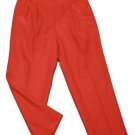 Womens Red SAG HARBOR Dress Pants 14P