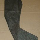 DKNY Women's  Casual Pants - Silver  - Size 7 - Flare Leg - Cotton Blend - EUC *