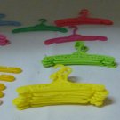 Vintage Barbie & Friends Clothing Hangers 25 Small 5 Large Variety of Colors