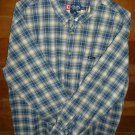 Mens Blue Tan Gray CHAPS RALPH LAUREN Button Down Shirt XXL