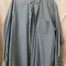 CHAPS by RALPH LAUREN Men's Shirt - Blue - Size XL *