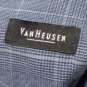 Mens Blue Gray VAN HEUSEN Button Down Shirt Large