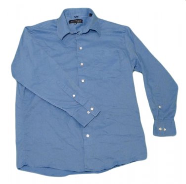 Mens Blue KENNETH COLE Button Down Shirt 16 1/2
