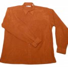 Mens Rust BACHRACH Button Down Shirt Large