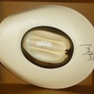 GEORGE STRAIT Autographed Resistol Natural Cowboy Hat 7-1/4 L NWT