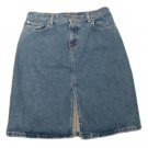 Womens Blue POLO RALPH LAUREN Denim Skirt 4