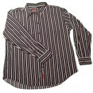 Mens Black Red White CHAPS RALPH LAUREN Button Down Shirt 2XL TTG XXG