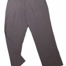 Mens Gray HABAND Fit Forever Adjustable Waist Dress Pants 38 X 30 100% Polyester