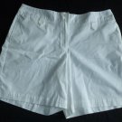 LIZ GOLF LIZ CLAIBORNE Womens Shorts  White Size 16  EUC
