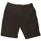 Womens Black TALBOT Casual Shorts 14 Cotton Blend